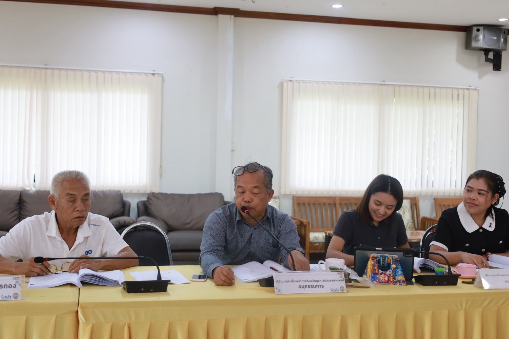 การประชุมคณะอนุกรรมการกองทุนหลักประกันสุขภาพองค์การบริหารส่วนตำบลลำเลียง (พิจารณากลั่นกรองโครงการ ครั้งที่ 3/2568)