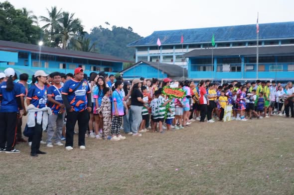 บรรยากาศพิธีปิดกีฬาดอกกาแฟเกมส์ ครั้งที่ 33